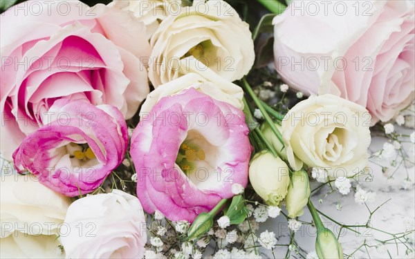 Close up flower bouquet