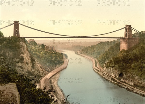 Clifton Suspension Bridge is a chain bridge over the River Avon in Bristol in South West England