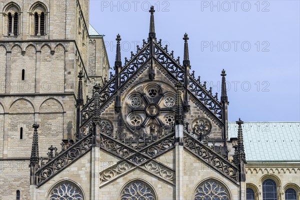 Detail Catholic Cathedral StPaulus-Dom