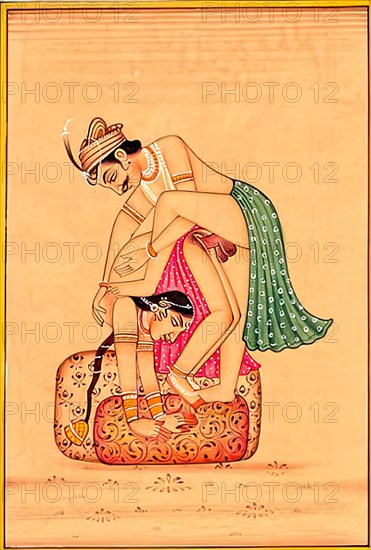 Depiction of an erotic scene