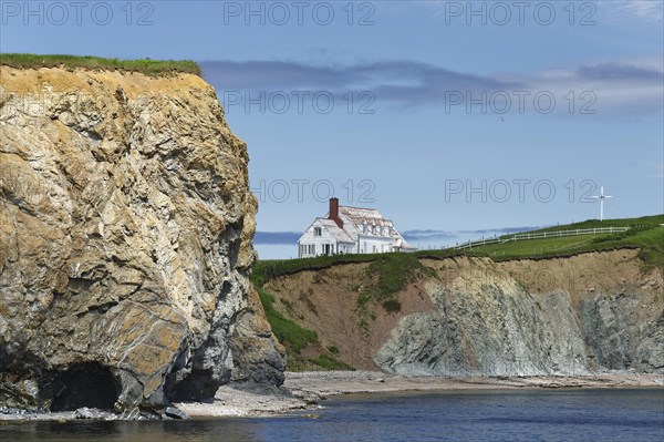 House on cliffs