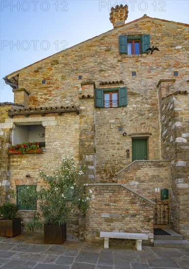 Residential house in the old town of Grado