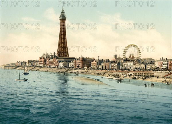 The tower in Blackpool