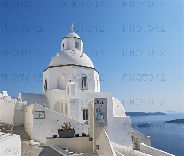 White-washed Church of St Minas