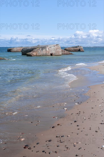 Bunkers on the beach