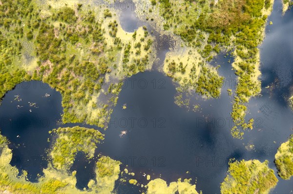 Aerial photograph of the moor