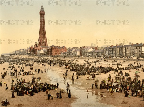 The tower in Blackpool