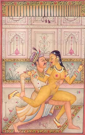 Depiction of an erotic scene