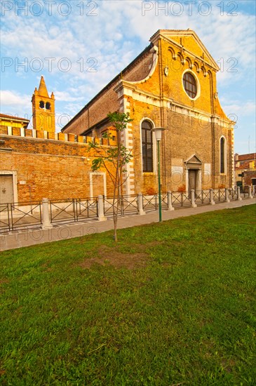 Venice Italy Santa Maria maggiore penitentiary jail building view