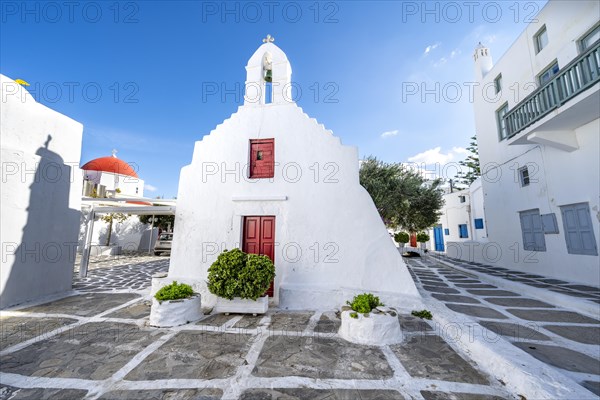 White Cycladic church