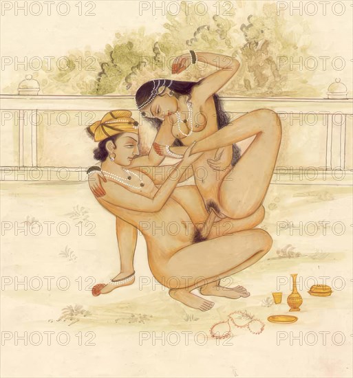 Depiction of an erotic scene