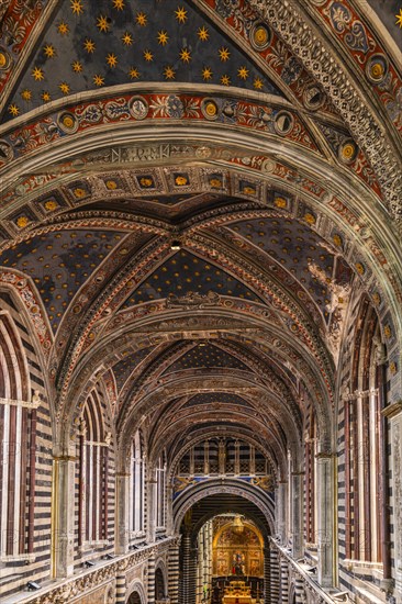 View of the interior of the Cathedral from the Gate of Heaven