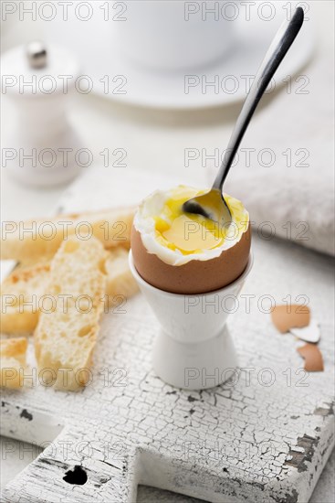 Boiled egg cutting board