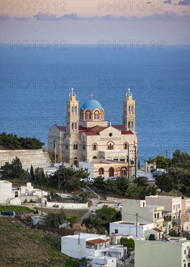 View of the Anastasi Church or Church of the Resurrection at sunset