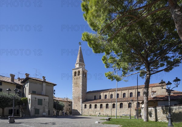 Campo Patriarca Elia with Basilica of Sant Eufemia