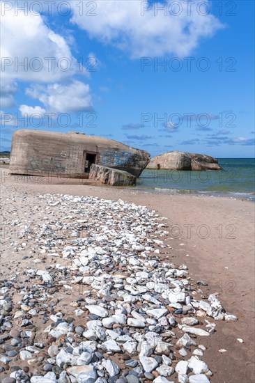 Bunkers on the beach