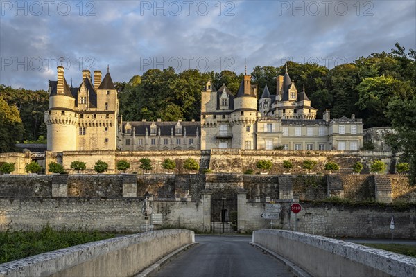 The Castle of Usse in the Loire Valley