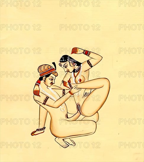 Depiction of an erotic scene