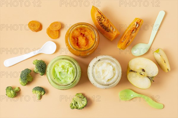 View baby food jars