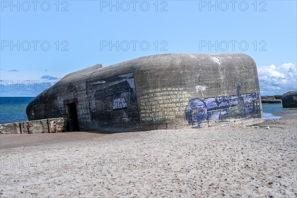 Bunkers on the beach