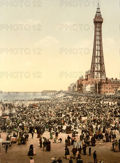 The tower in Blackpool