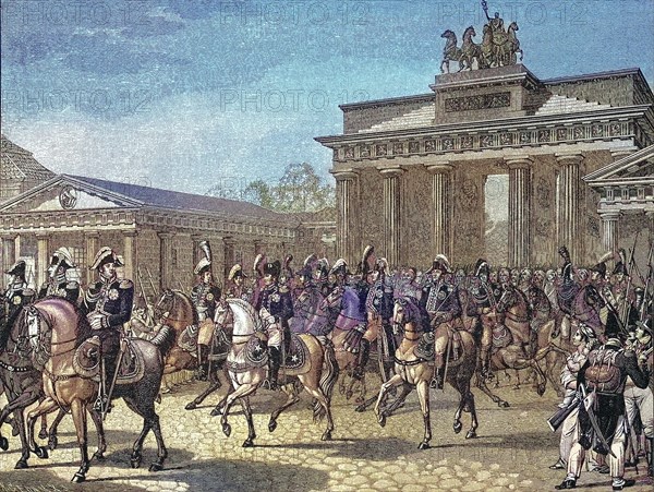 The Entry of Napoleon I into Berlin