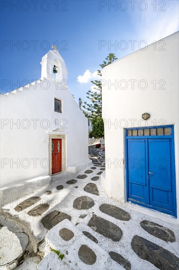 White Cycladic church