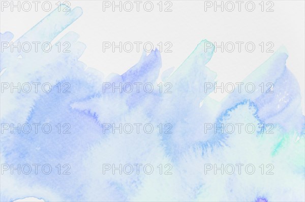 Blue green real watercolor texture backdrop