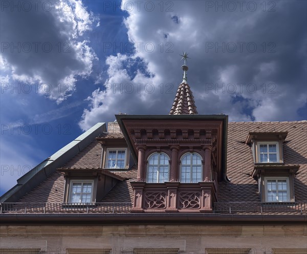 Historic ornamental bay window