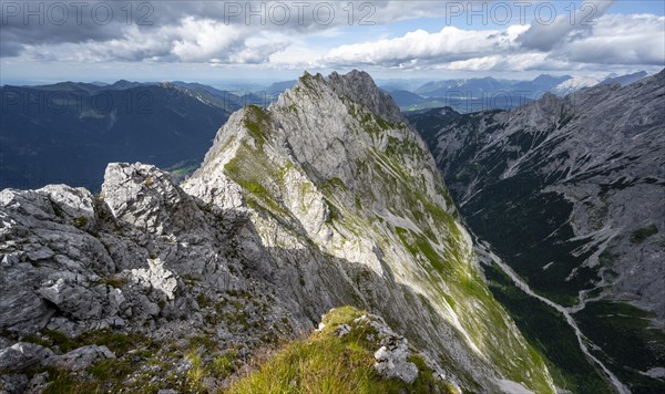 View from the summit of the Suedliche Riffelspitze