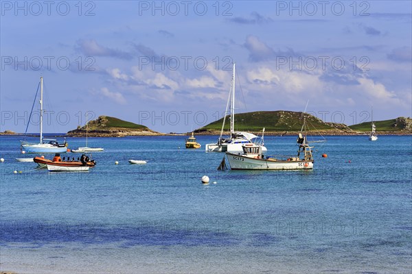 Boats off the coast