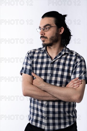 Young man with beard