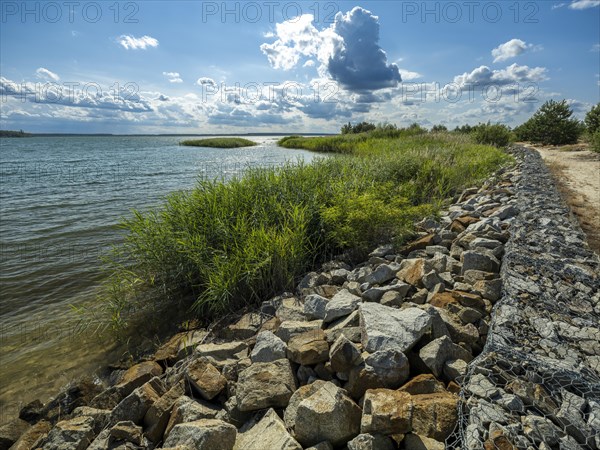 Embankment of Partwitz Lake