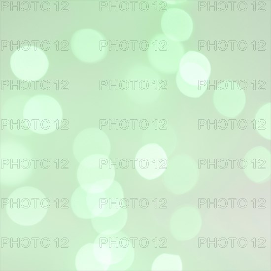 Bokeh lights green background