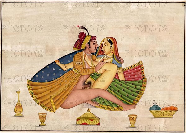 Depiction of an erotic scene