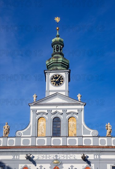 Town Hall on Premysl Otakar II Square in the historic old town of Ceske Budejovice