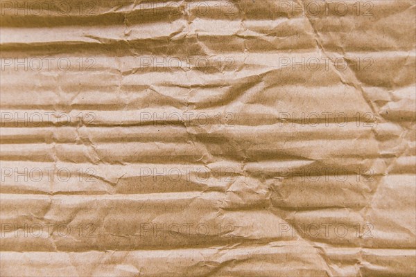 Crinkled cardboard texture