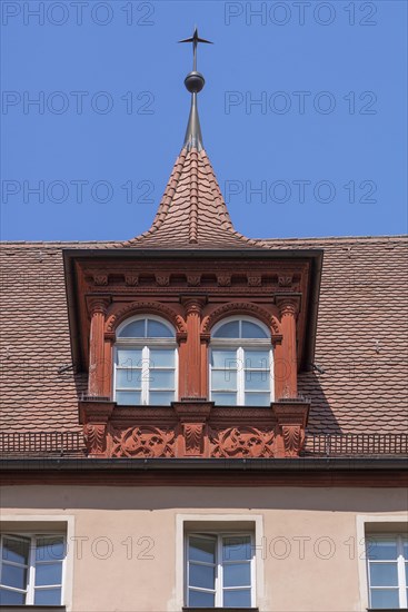 Historic ornamental oriel