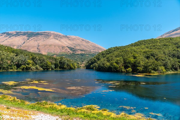 The Blue eye lake - Photo12-imageBROKER-Unai Huizi