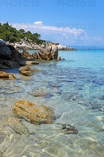 Rocks in the sea