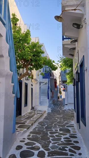 Classic and traditional narrow streets