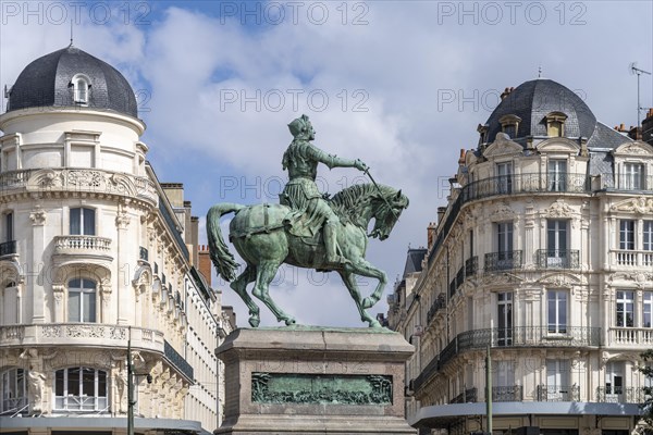 Equestrian statue of Joan of Arc in Place du Martroi