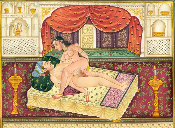 Depiction of an erotic scene