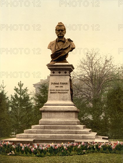 Monument to Dr. Jonas Furrer in Winterthur