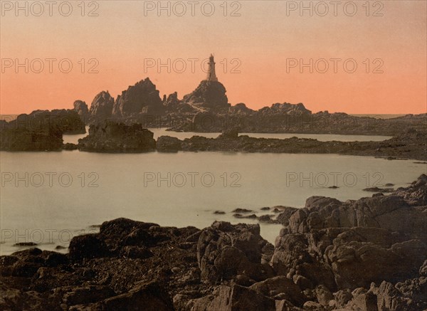 Corbierre lightbouse in Jersey