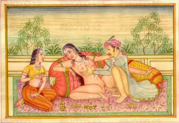 Depiction of an erotic scene