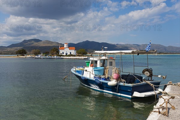 Ship in the harbour