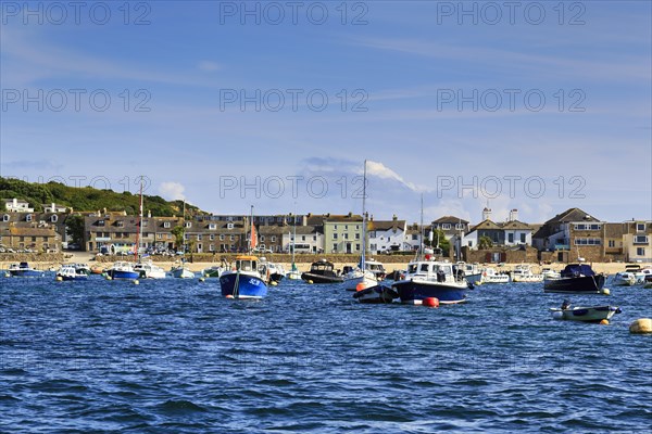 Boats in Hugh Town Harbour