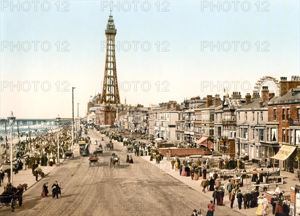 The tower in Blackpool