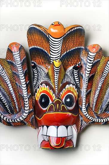 Balinese mythological wooden mask